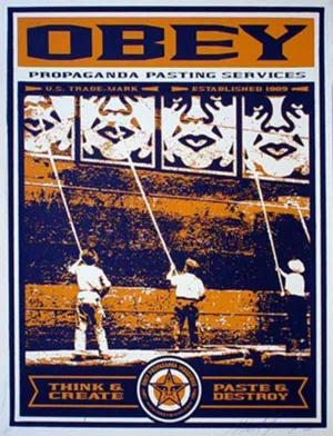 OLDSCHOOL PASTERS  by Frank Shepard Fairey (Obey)