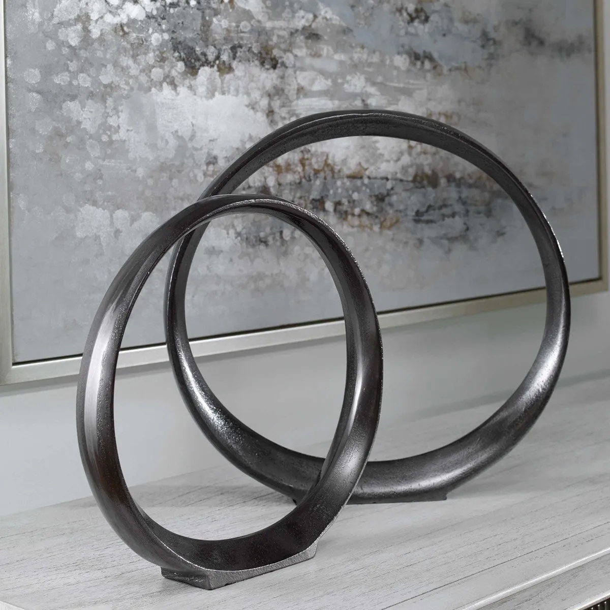 ORBITS RING SCULPTURE, SMALL