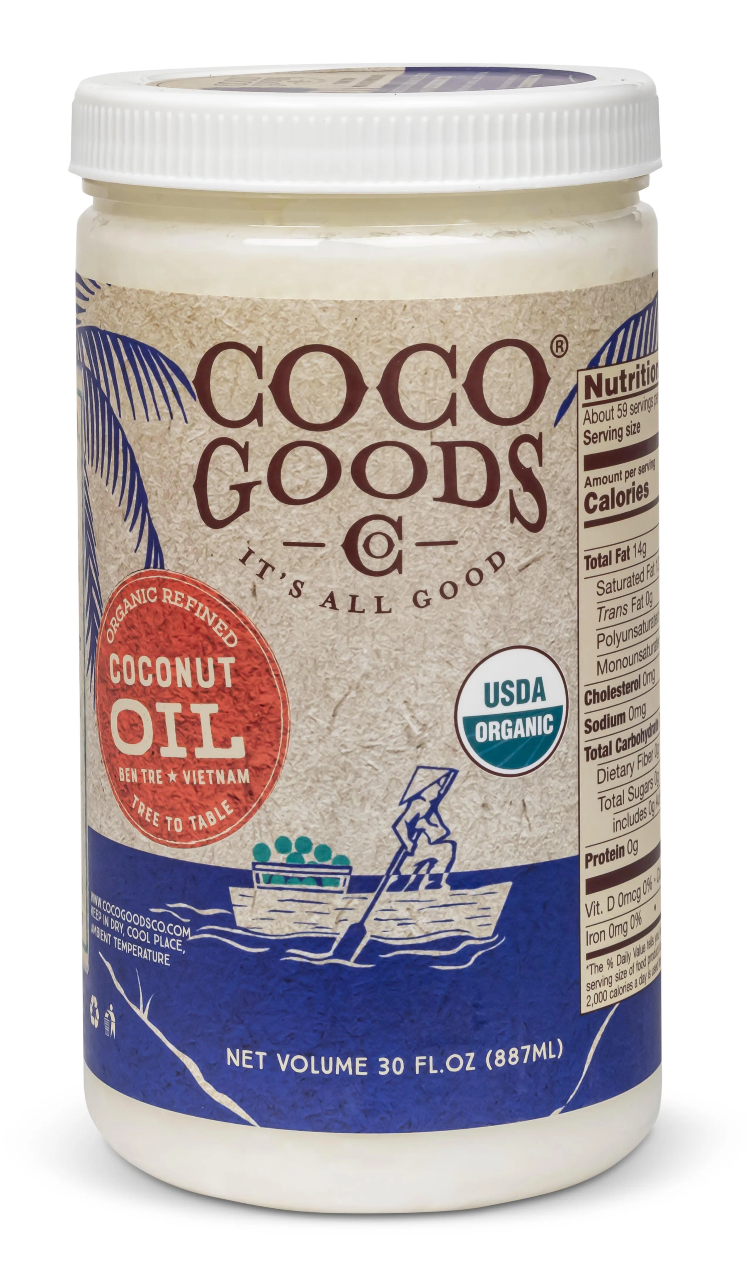 Organic Refined Coconut Oil