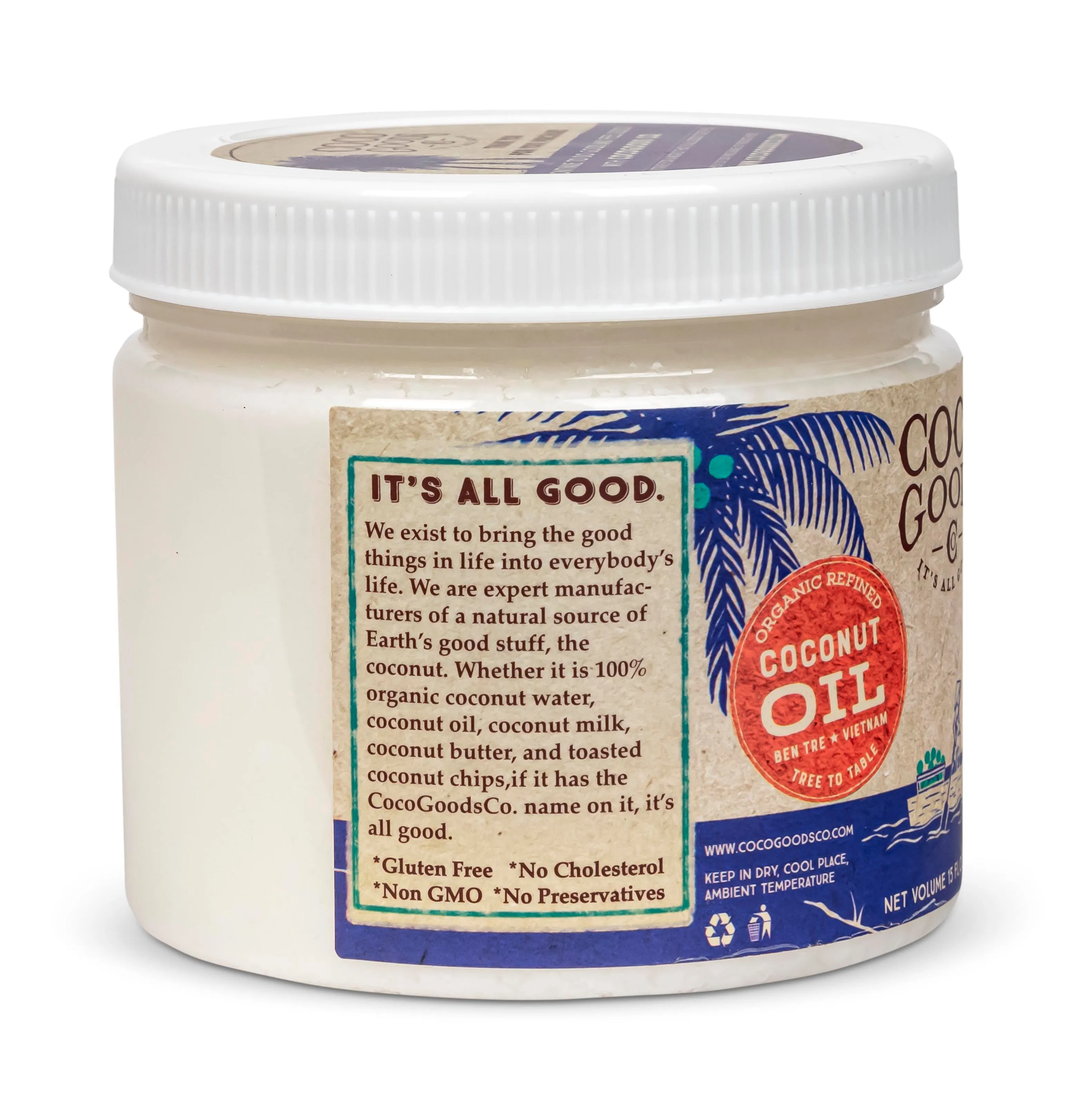 Organic Refined Coconut Oil