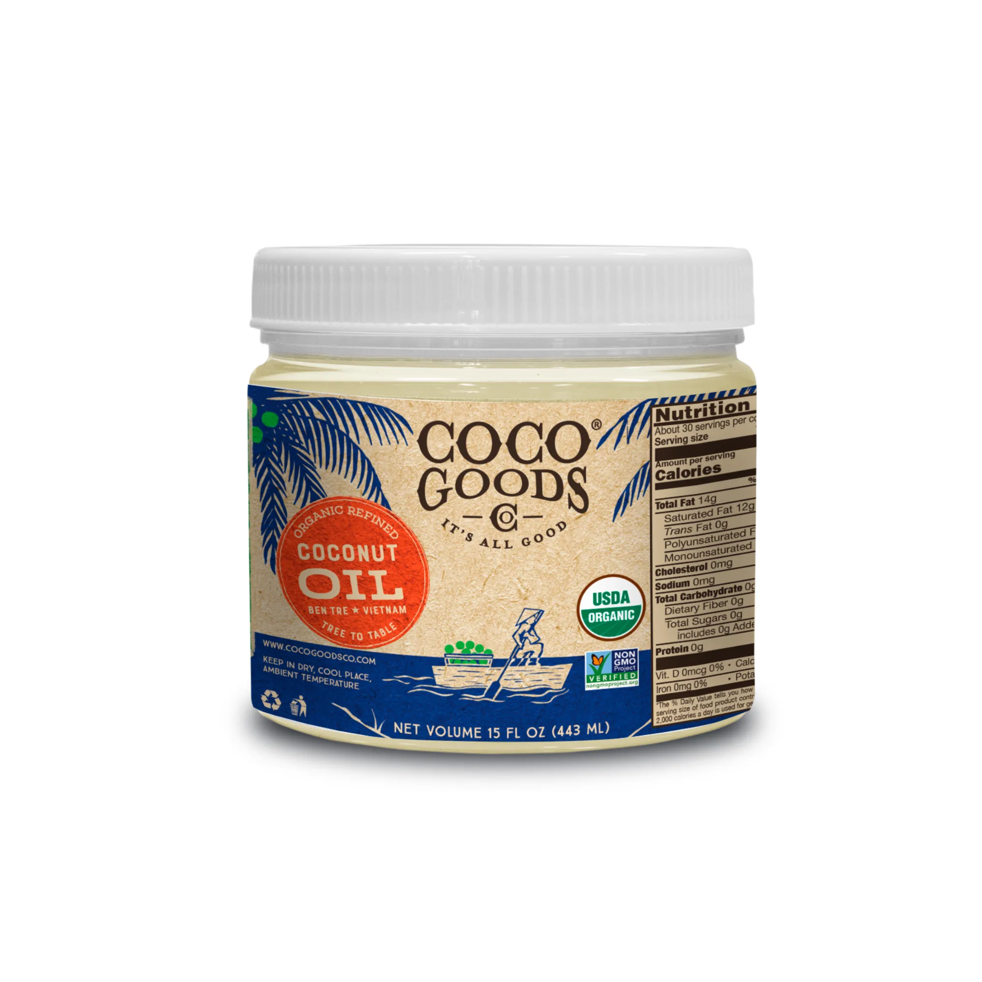 Organic Refined Coconut Oil