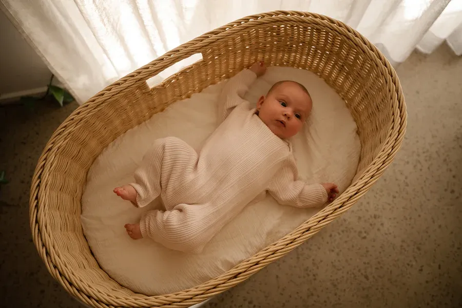 Organic Ribbed Jumpsuit - Pink Salt