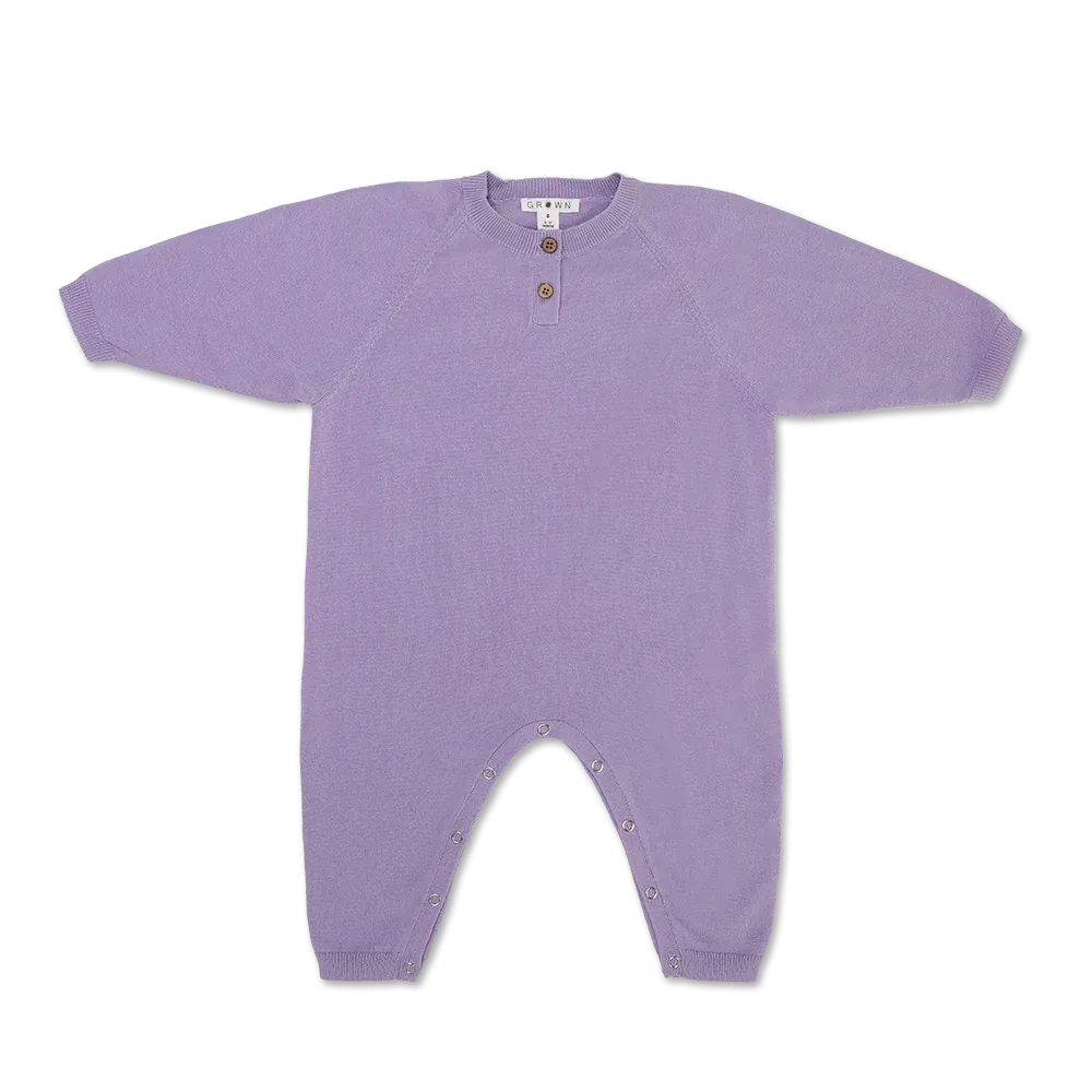 Organic Star Suit - Lilac