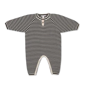 Organic Star Suit - Stripe
