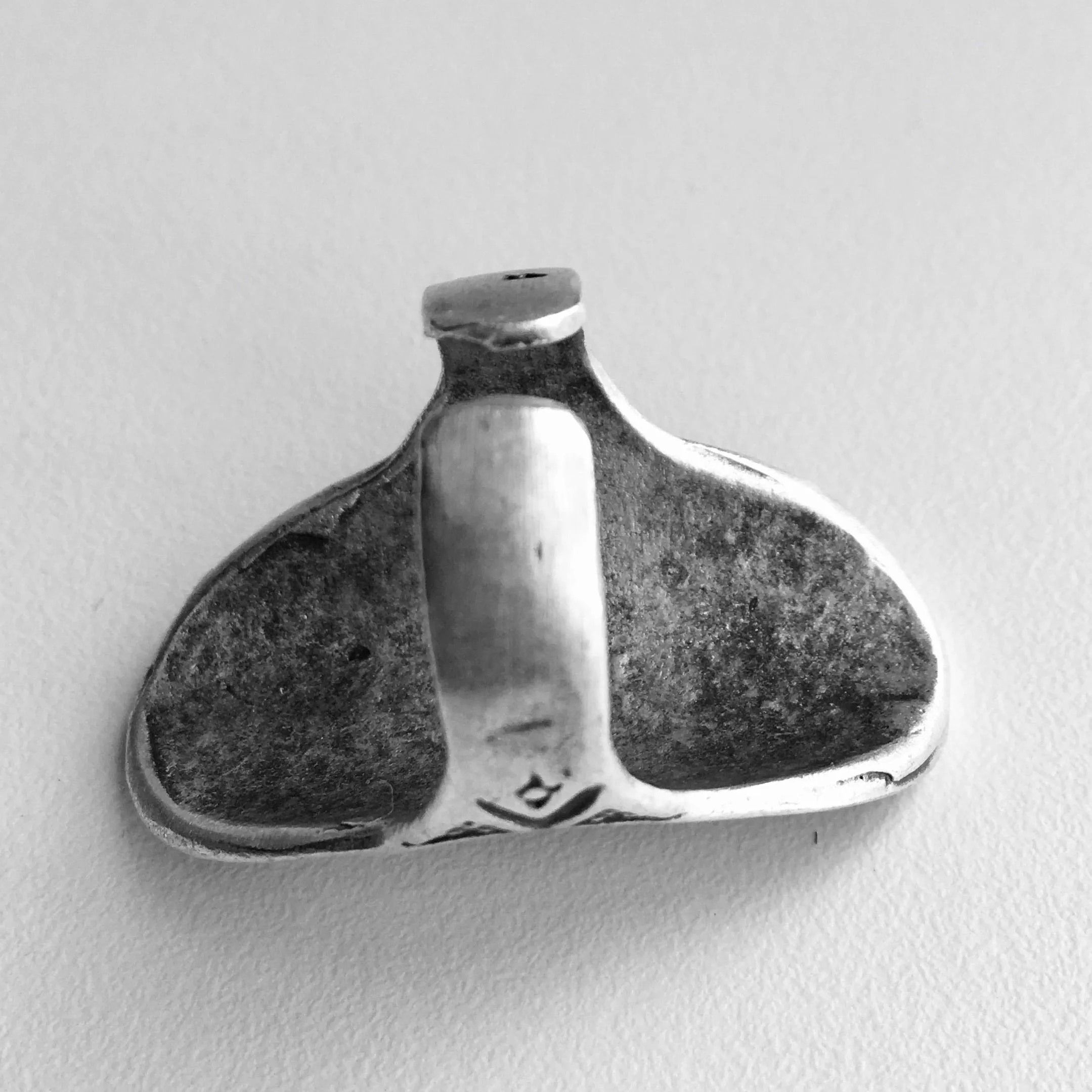 OVAL EMBOSSED LARGE TURKISH RING
