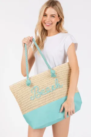 Oversized Beach Crochet Tote Bag