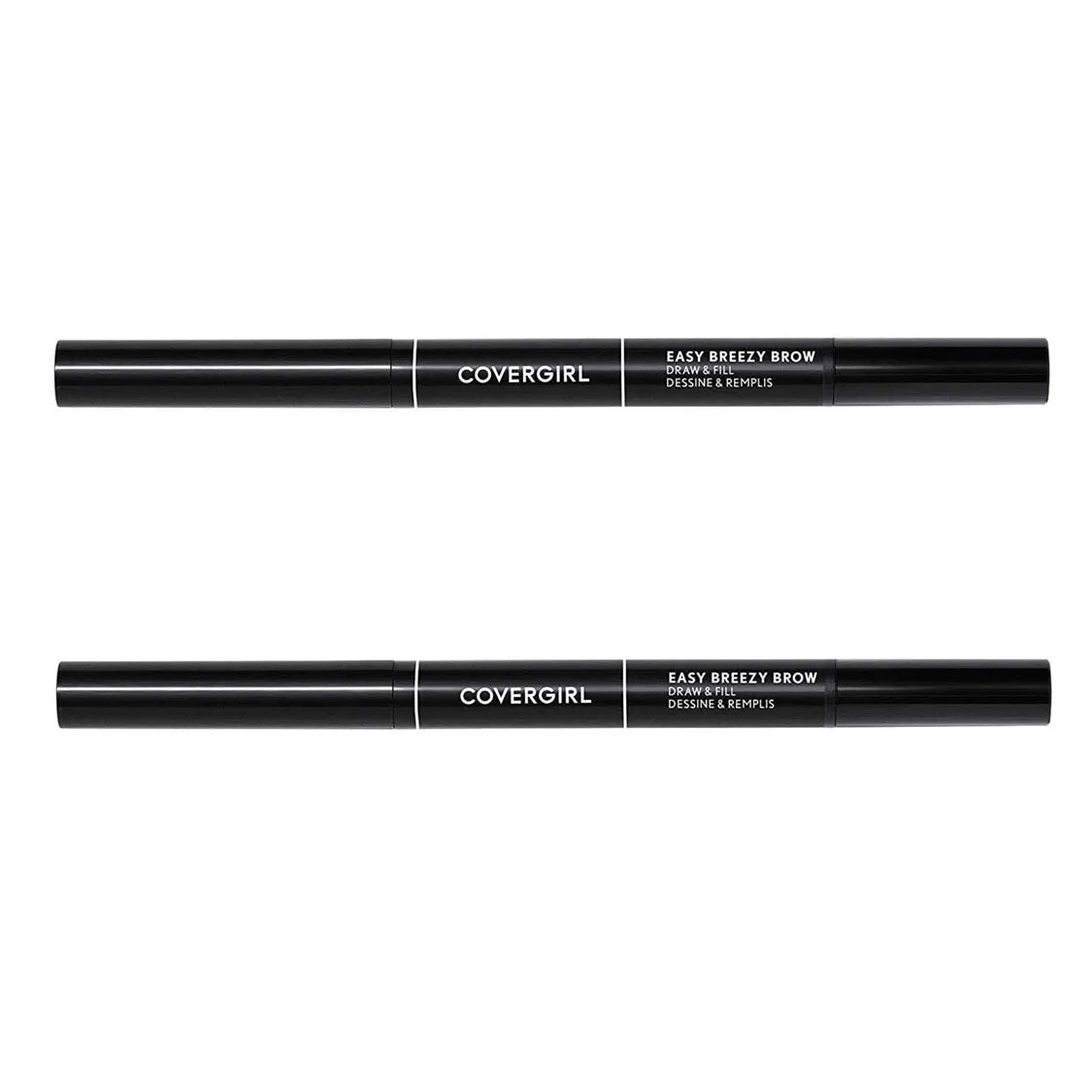 Pack of 2 CoverGirl Easy Breezy Brow Draw & Fill Pencil, Soft Blonde 100