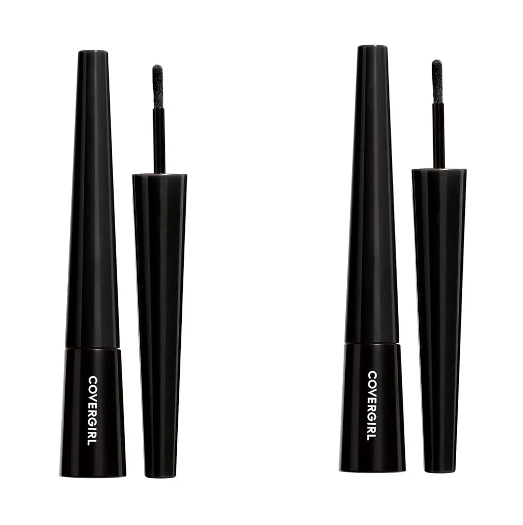 Pack of 2 CoverGirl Easy Breezy Brow Fill   Shape   Define Powder , Black 800