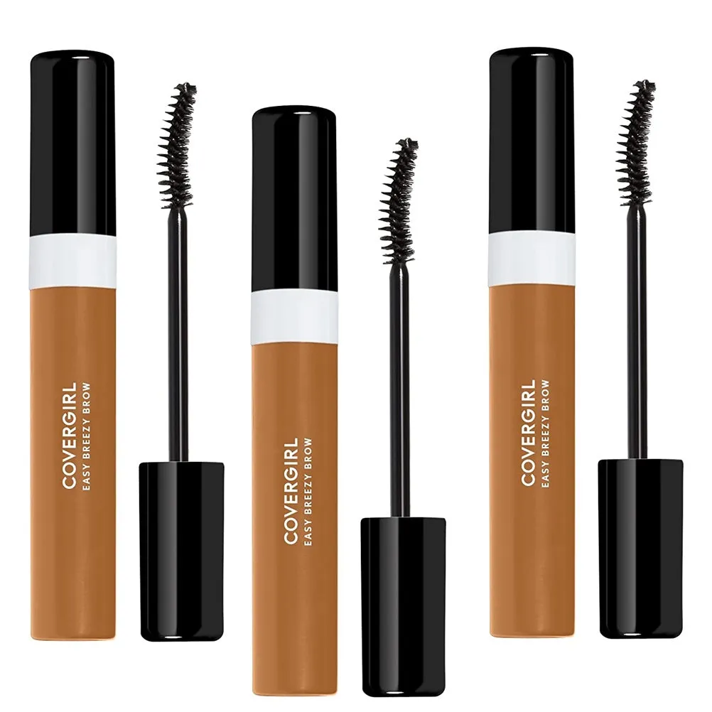 Pack of 3 CoverGirl Easy Breezy Brow Shape & Define Mascara, Golden Blonde 618