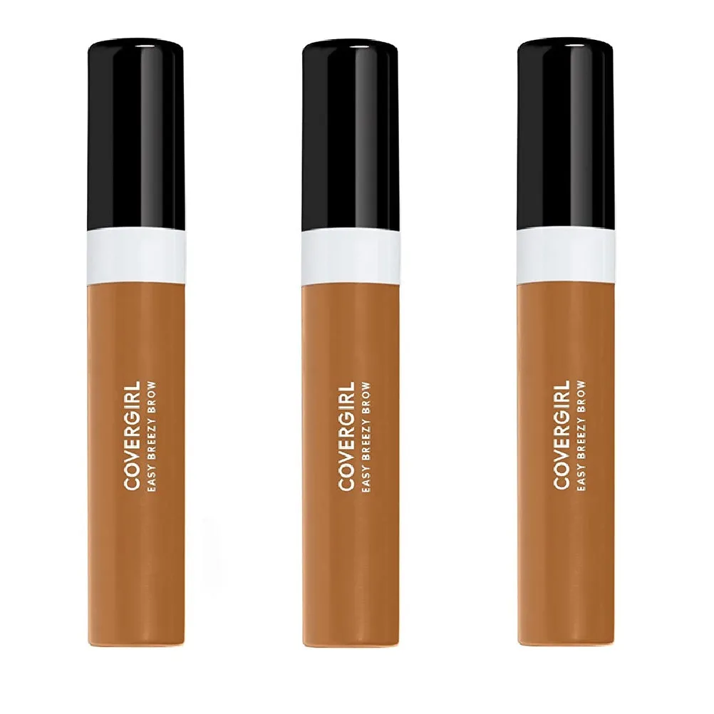 Pack of 3 CoverGirl Easy Breezy Brow Shape & Define Mascara, Golden Blonde 618
