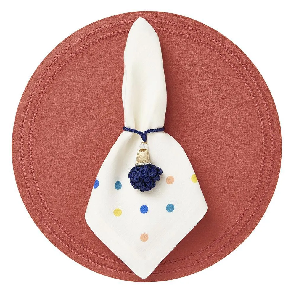 Paloma Placemats, S/4 Round