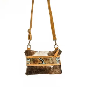 Patsy - Chocolate & White w/ Turquoise Brands