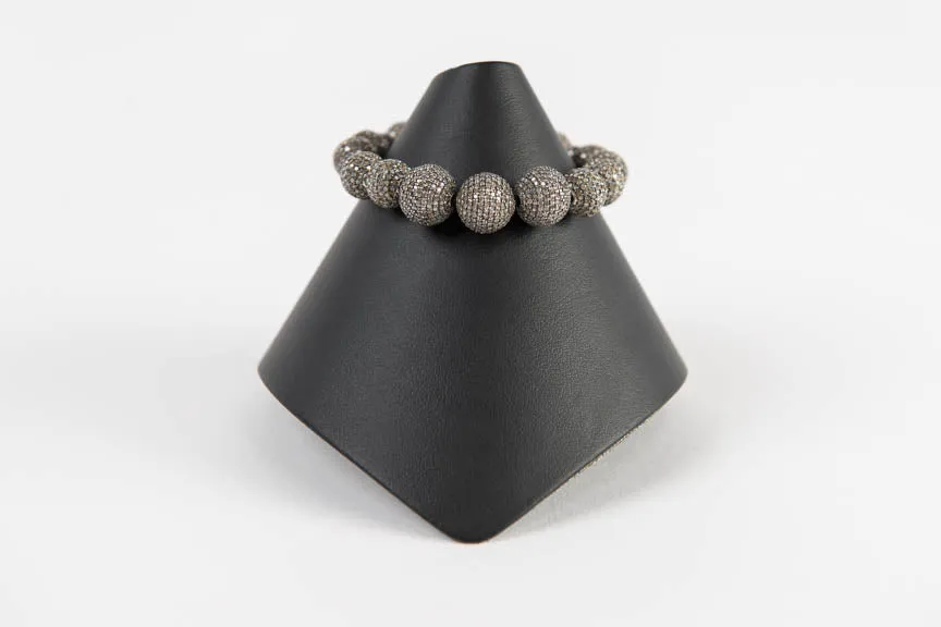 Pave diamond all around bracelet