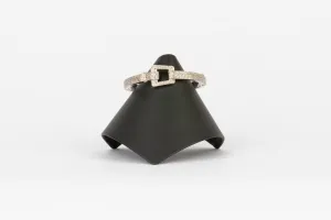 Pave Diamond Buckel Bracelet