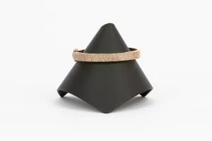 Pave Diamond, Rose Gold Bangle