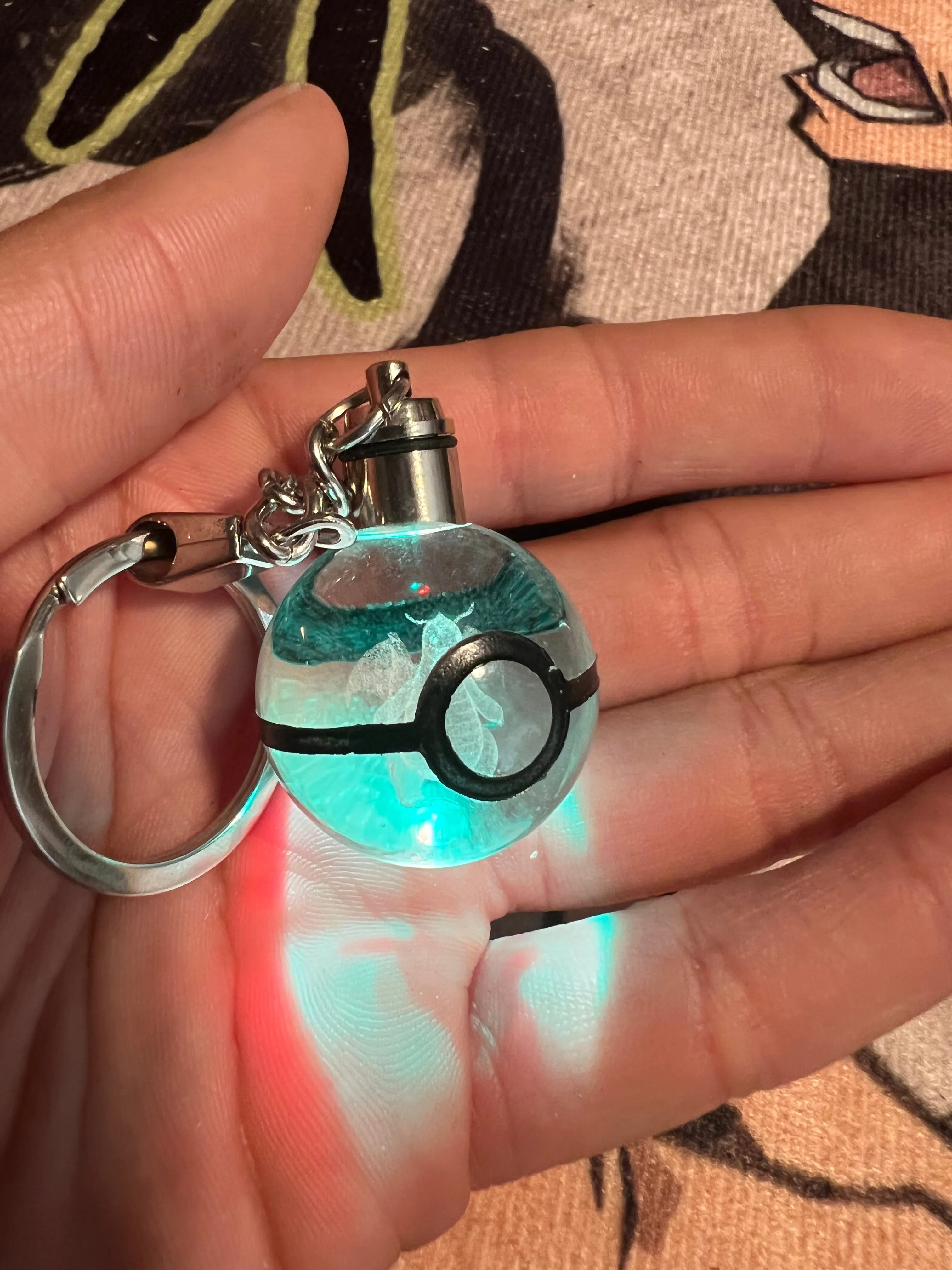 Pokemon Dragonite LED Light Up Keychain