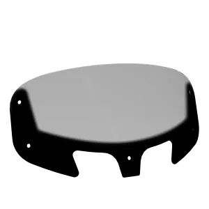 Polycarbonate Super Low Windscreen, Light Tinted
