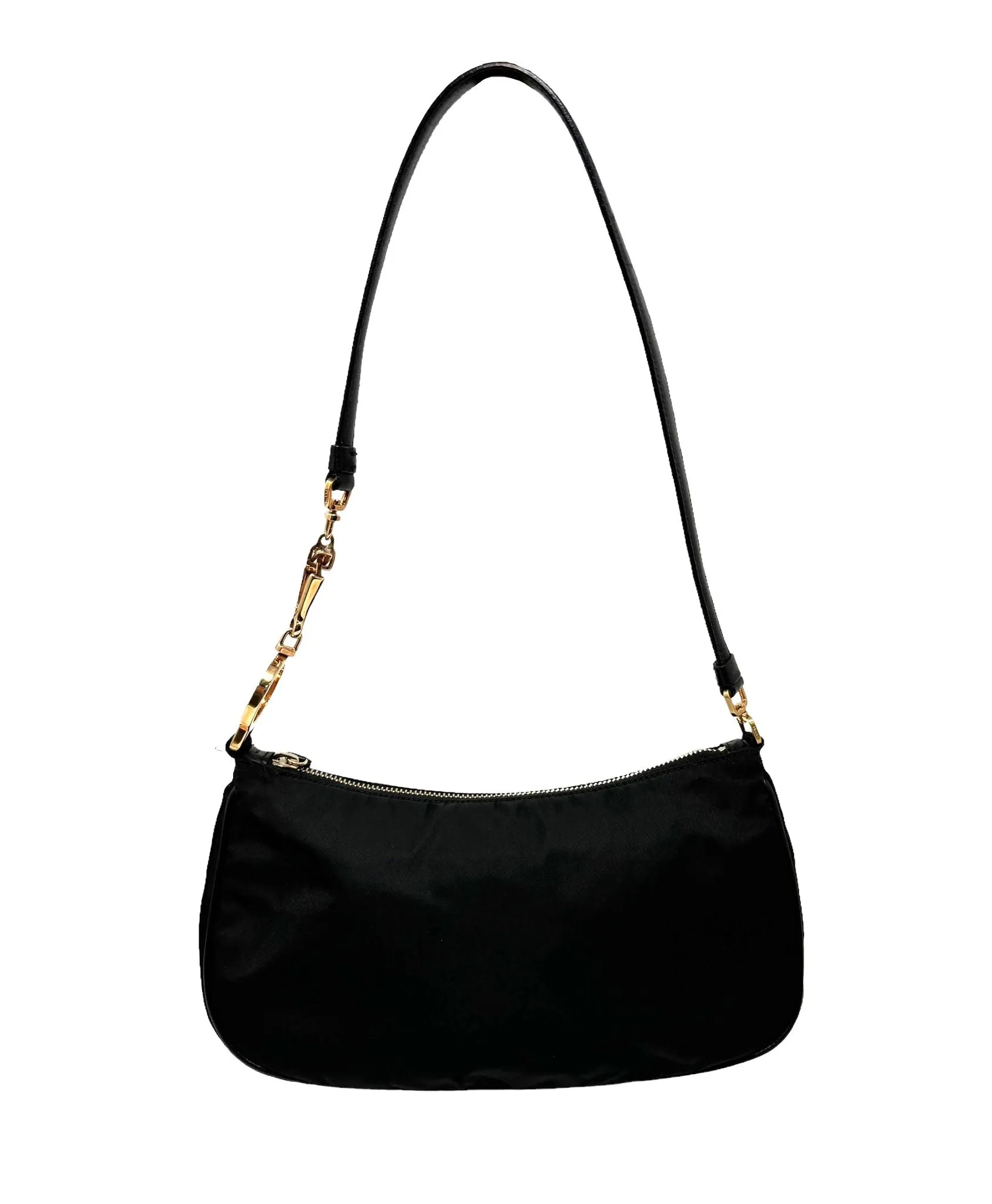 Prada Black Nylon Shoulder Bag