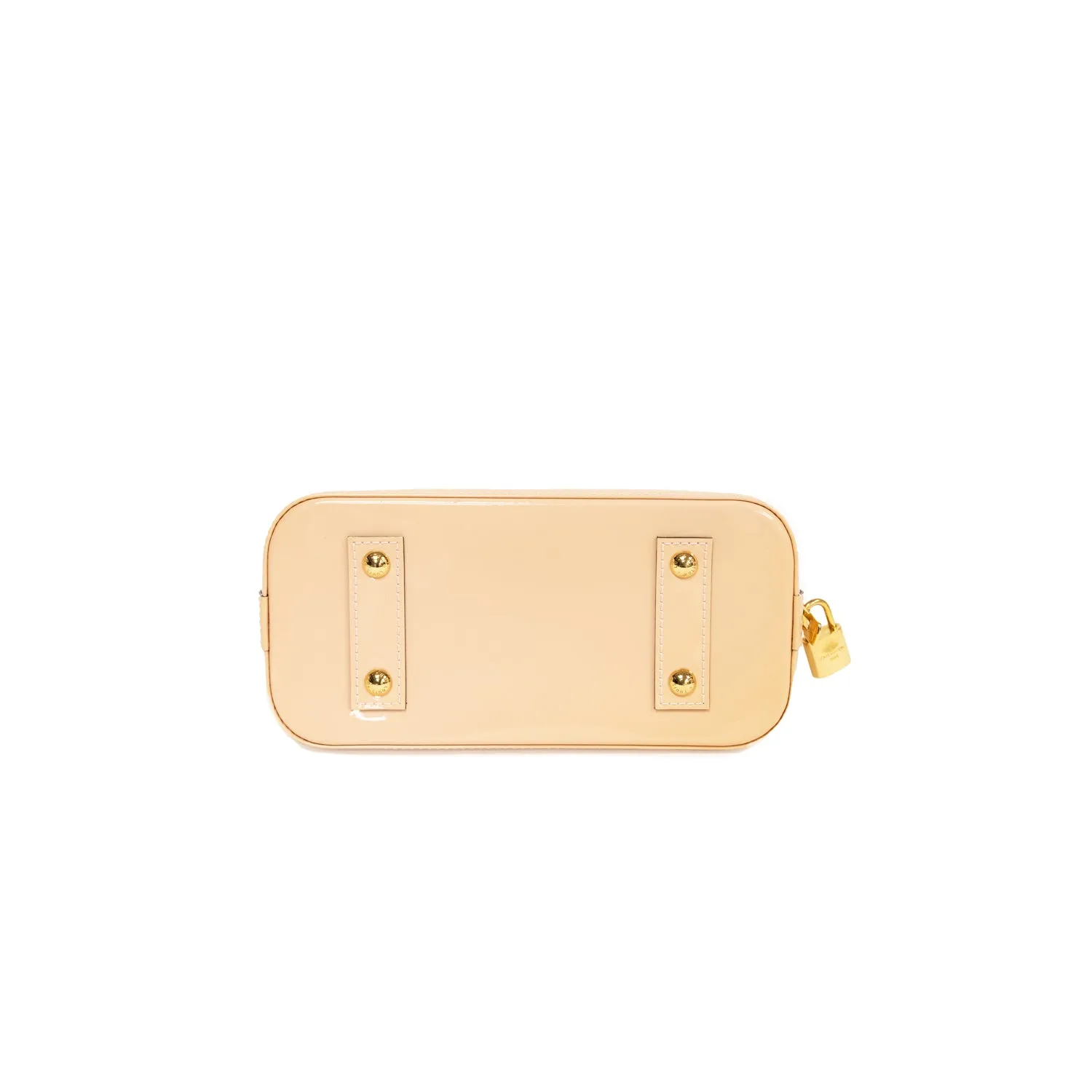 Pre-Owned Louis Vuitton Limited Edition Monogram Vernis Flower Alma BB