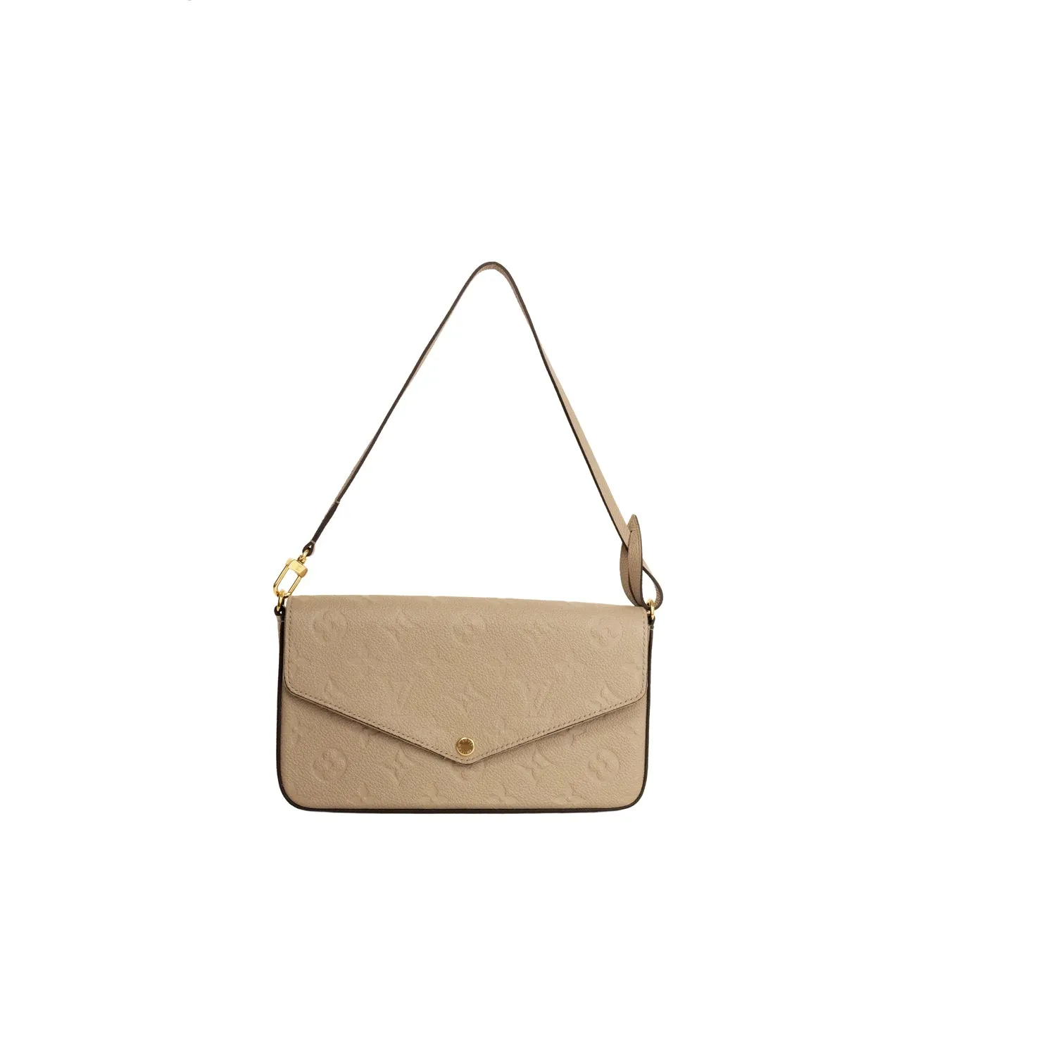 Pre-Owned Louis Vuitton Monogram Empreinte Felicie Pochette