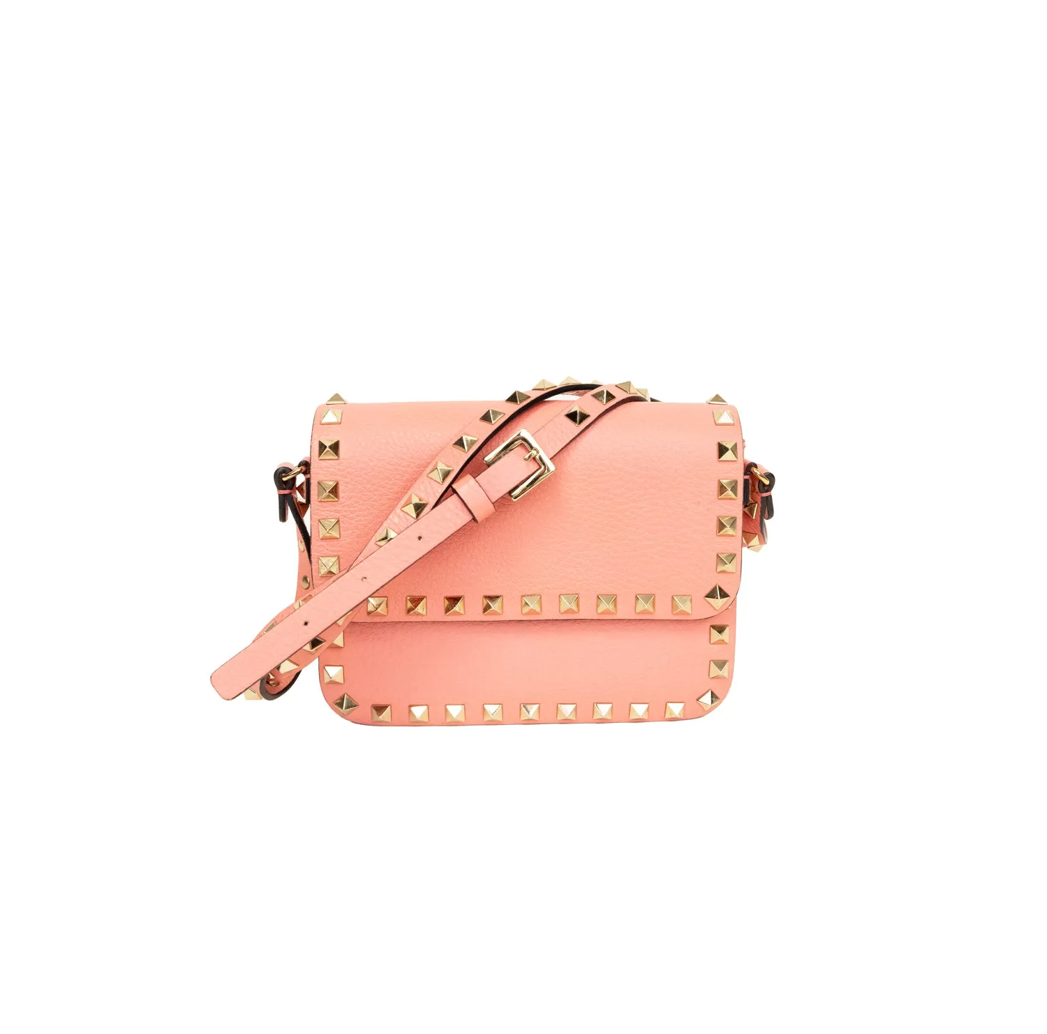 Pre-Owned Valentino Mino Rockstud Crossbody
