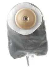 Premier One-Piece Urostomy Pouch, Pre-Cut Stoma Opening 5/8" (16mm), Ultra- Clear 9" (23cm) - Box of 5