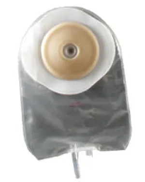 Premier One-Piece Urostomy Pouch, Pre-Cut Stoma Opening 5/8" (16mm), Ultra- Clear 9" (23cm) - Box of 5