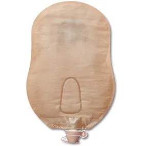Premier One-Piece Urostomy Pouch, Pre-Cut Stoma Opening up to 2" (51mm), Ultra- Clear 9" (23cm) - Box of 5
