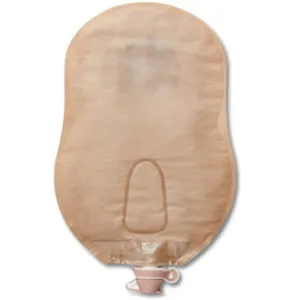 Premier One-Piece Urostomy Pouch, Pre-Cut Stoma Opening up to 2" (51mm), Ultra- Clear 9" (23cm) - Box of 5