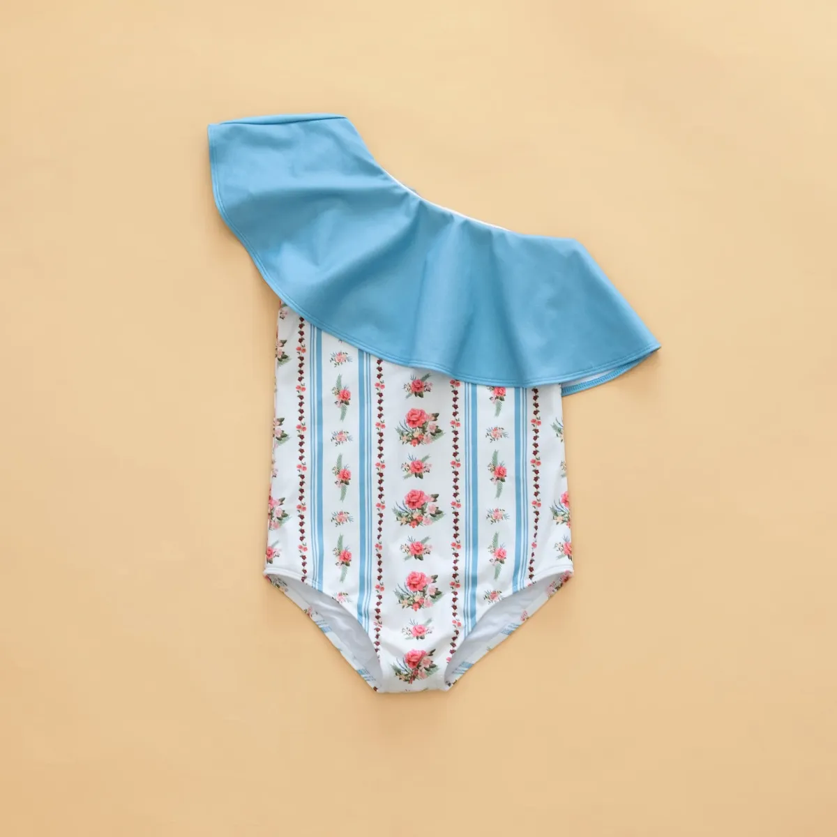 Primrose One Shoulder Ruffle Swimsuit