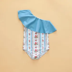 Primrose One Shoulder Ruffle Swimsuit