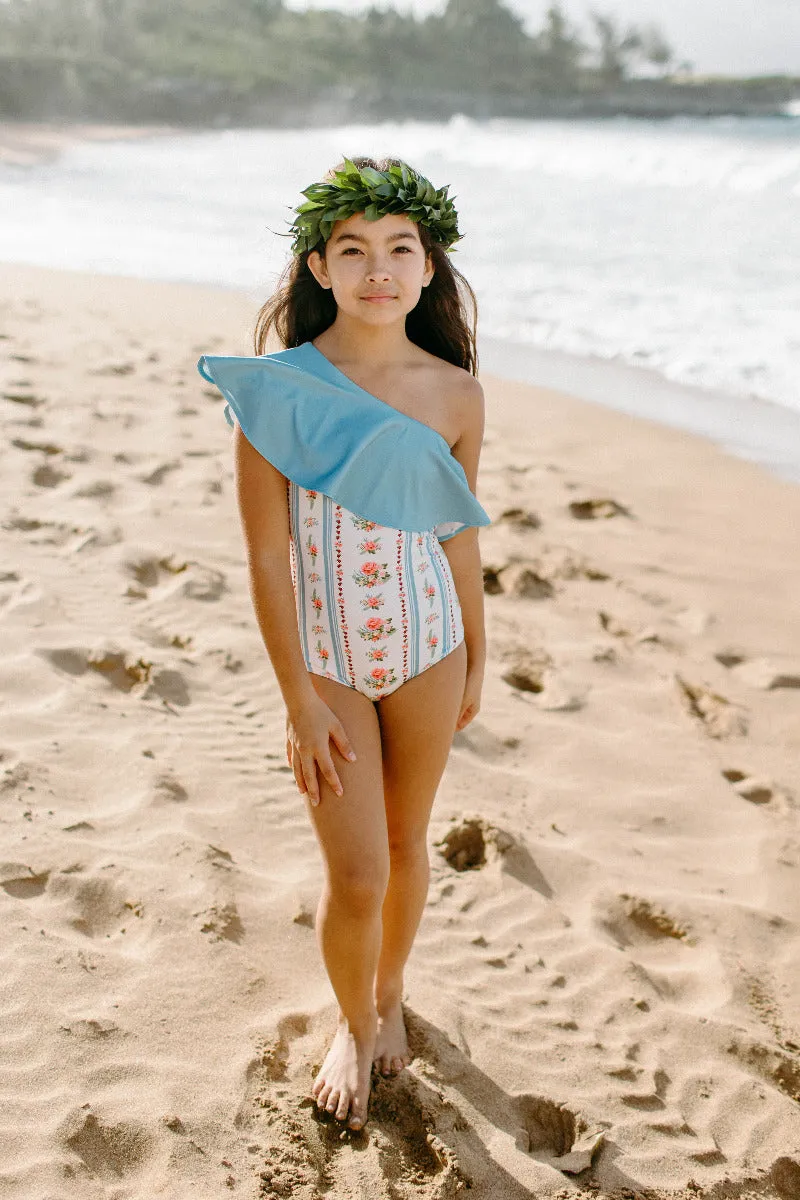Primrose One Shoulder Ruffle Swimsuit