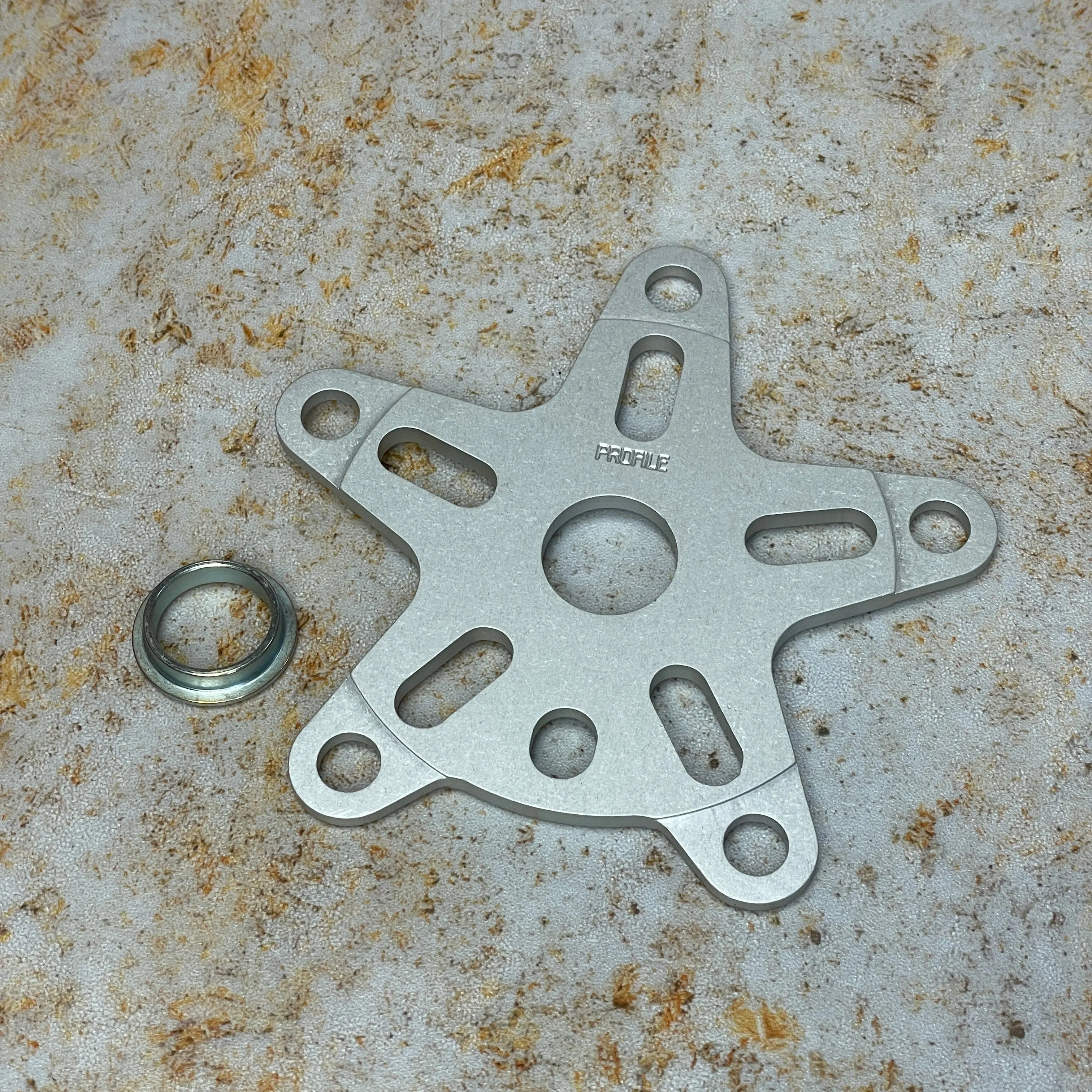 Profile Racing Retro Crank Spider Silver