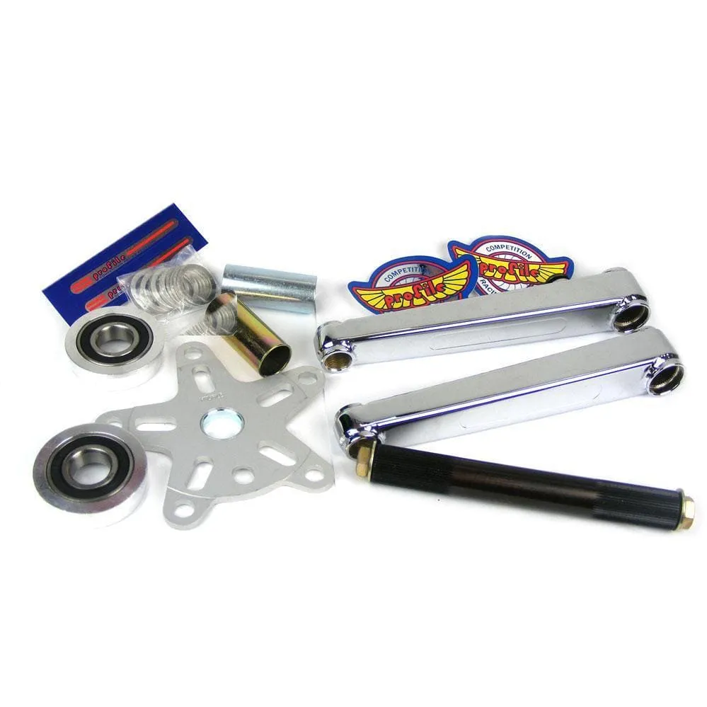 Profile Racing Vintage Box Crank Kit with Spider and Bottom Bracket