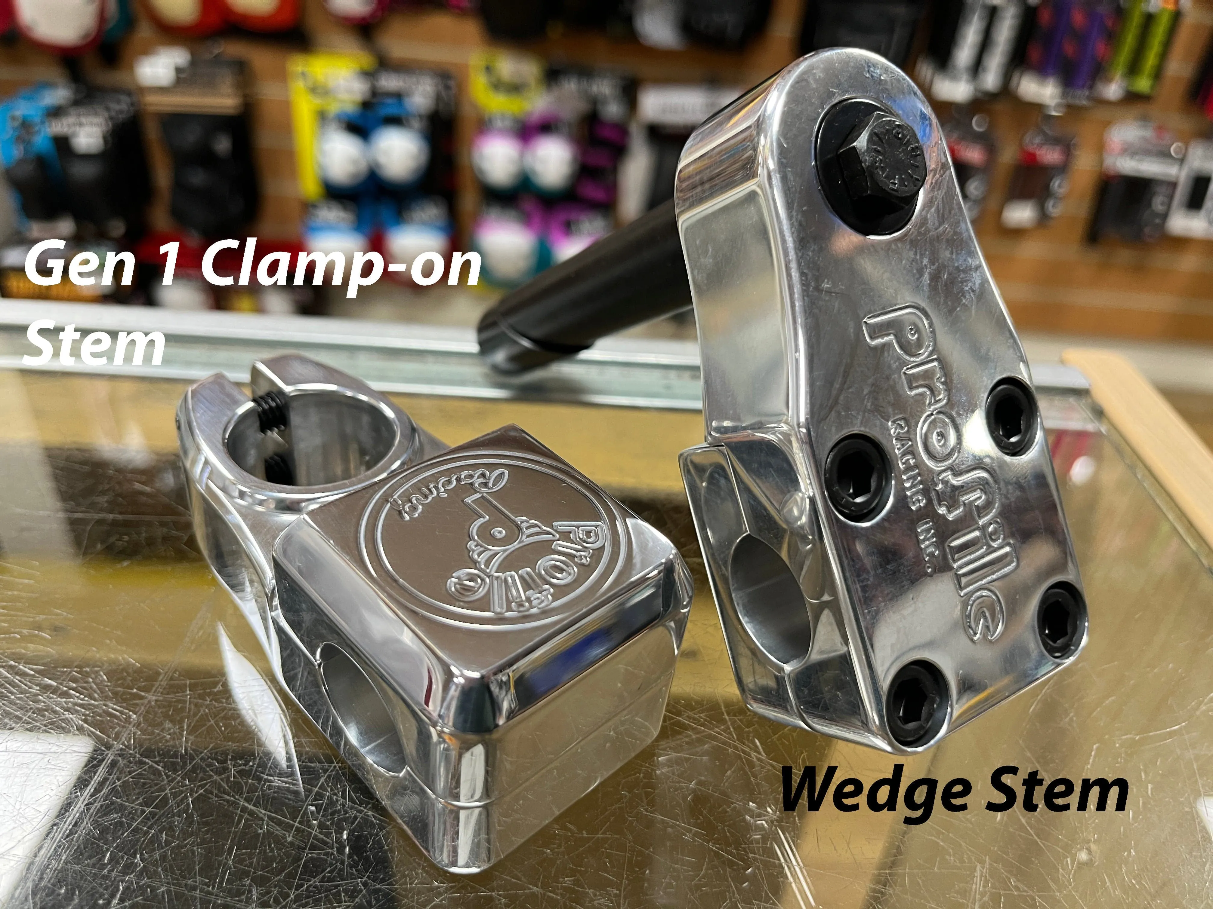 Profile Racing Wedge Stem Polished