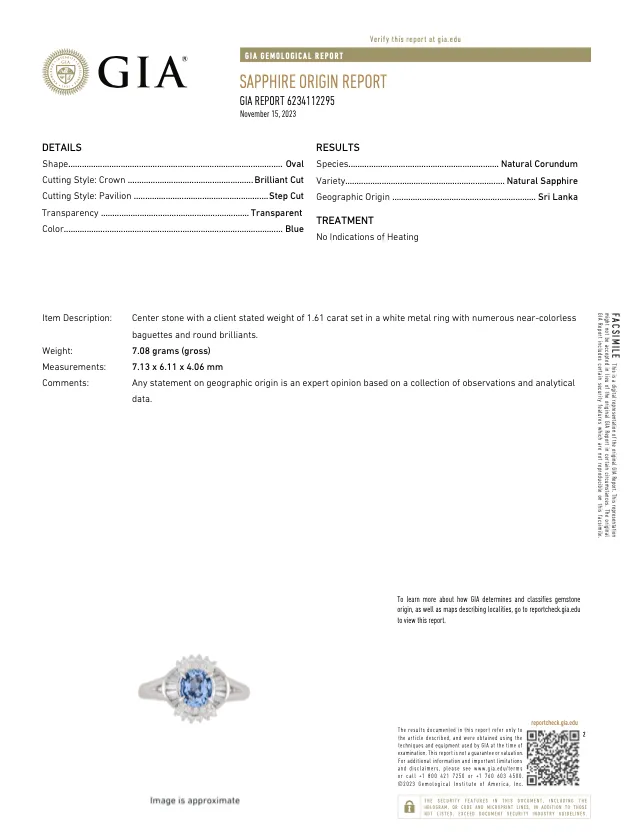 PT850 1.61 CT No Heat Sri Lanka Sapphire<p><strong>$</p></strong><p><strong>GIA Available</p></strong>