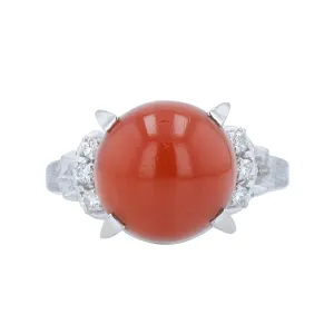 PT900 8.92 CT Coral Ring<p><strong>$449</p></strong>
