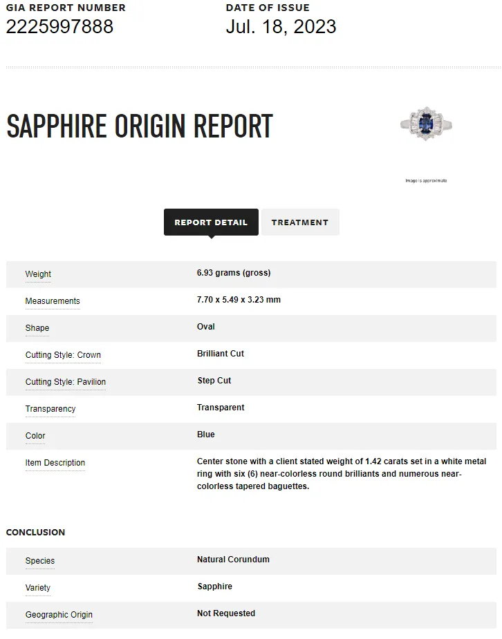 PT900 Oval Sapphire Ring<p><strong>GIA Available</p></strong>