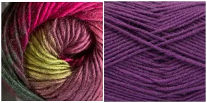 PURPLE   CALLA LILY - Embossed Natura Hat KIT