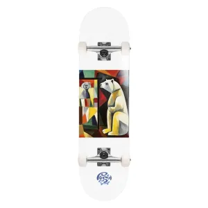 Push 8.0" Canada x MLSL Complete Skateboard - White