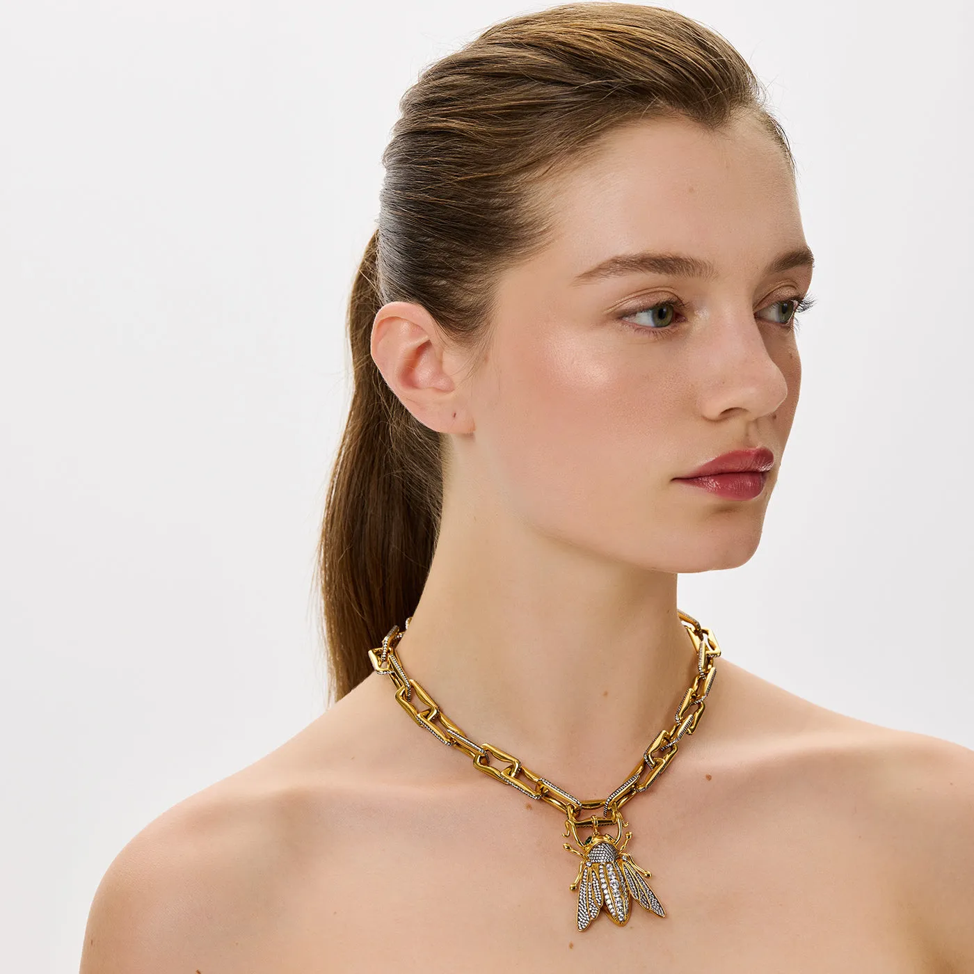 QUEEN BEE PIAZZA NECKLACE