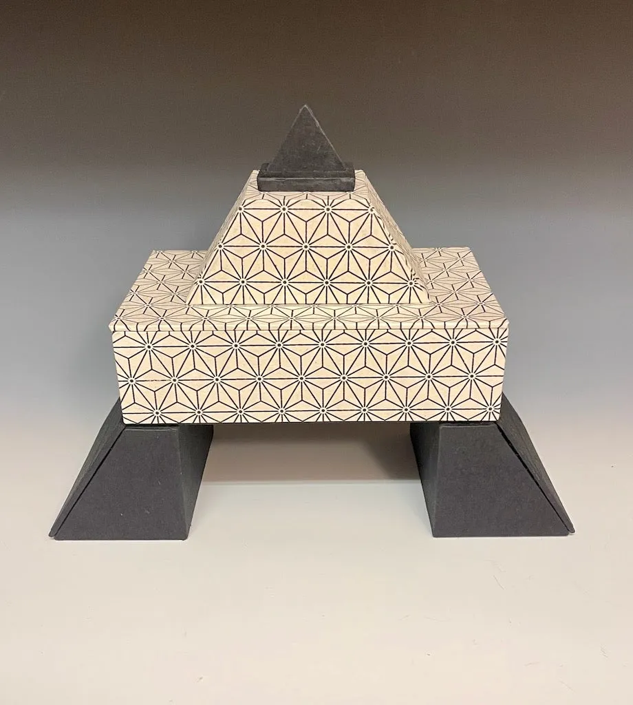 "MASTABA" STEP PYRAMID HANDMADE BOX JS123