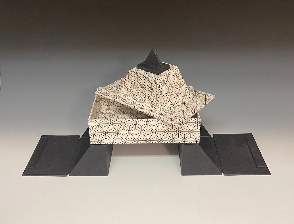 "MASTABA" STEP PYRAMID HANDMADE BOX JS123