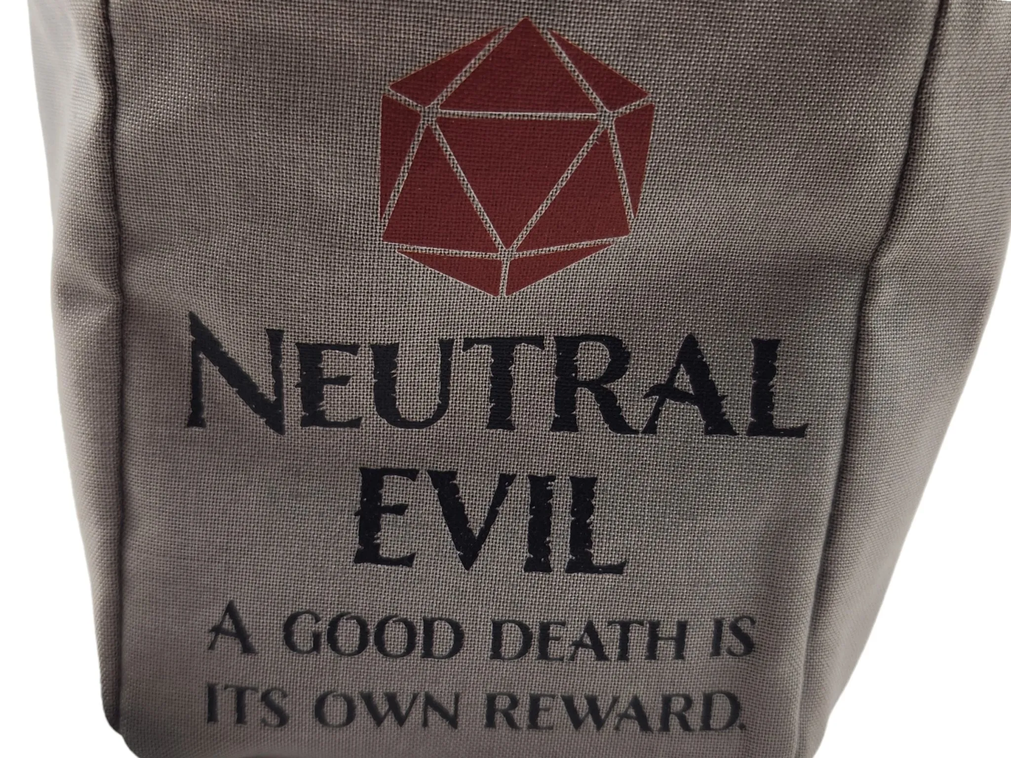 "Neutral Evil" Dice Bag
