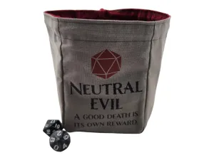 "Neutral Evil" Dice Bag