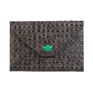 "Spotted" Envelope Sealed with a Kiss - Gray