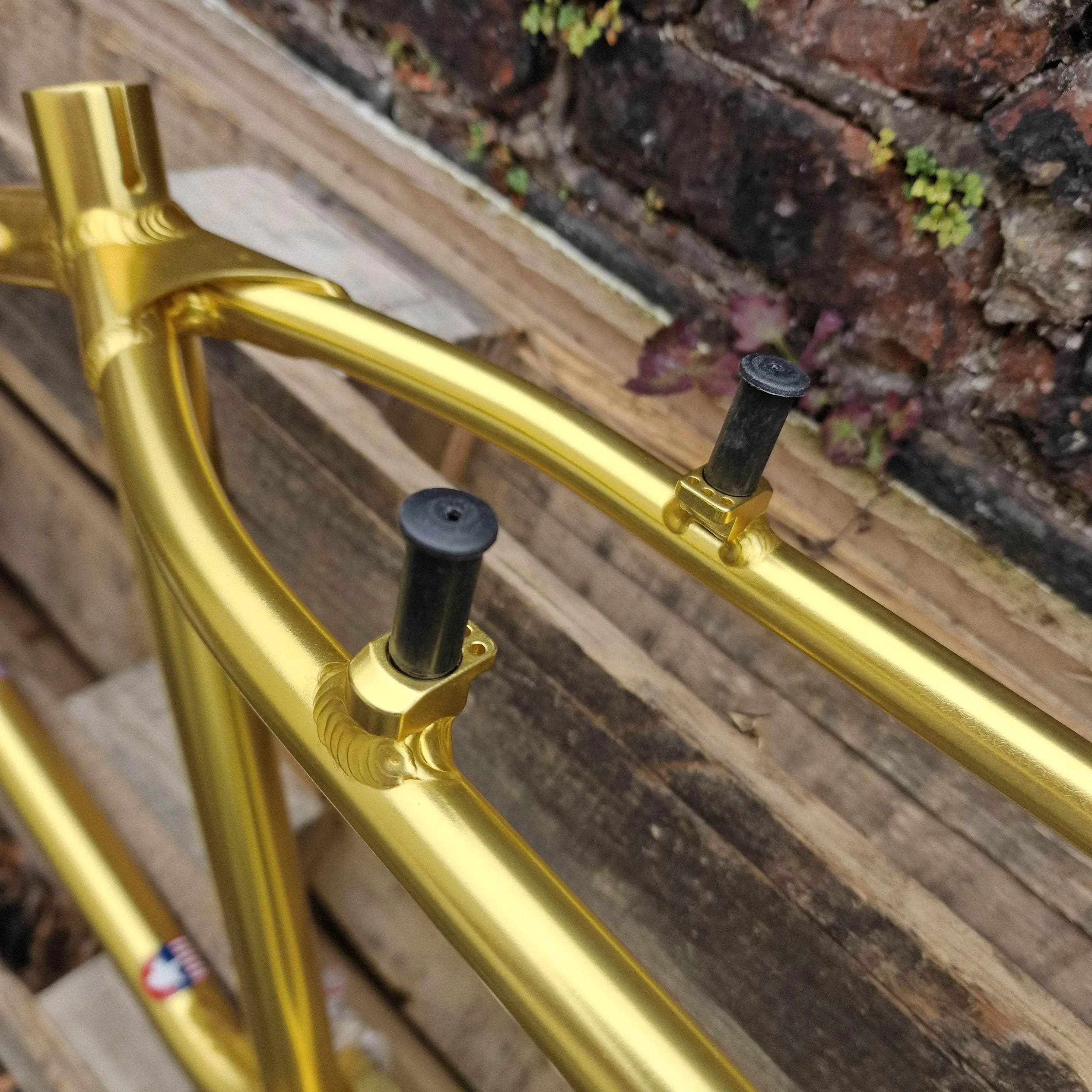 Race Inc RA29 Custom 29 Inch Custom Bike Gold / Black