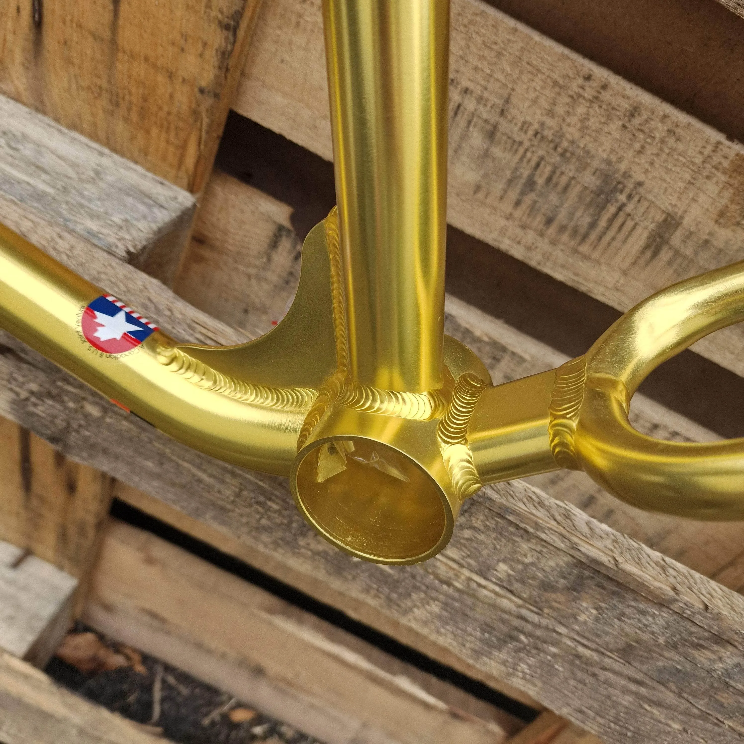 Race Inc RA29 Custom 29 Inch Custom Bike Gold / Black