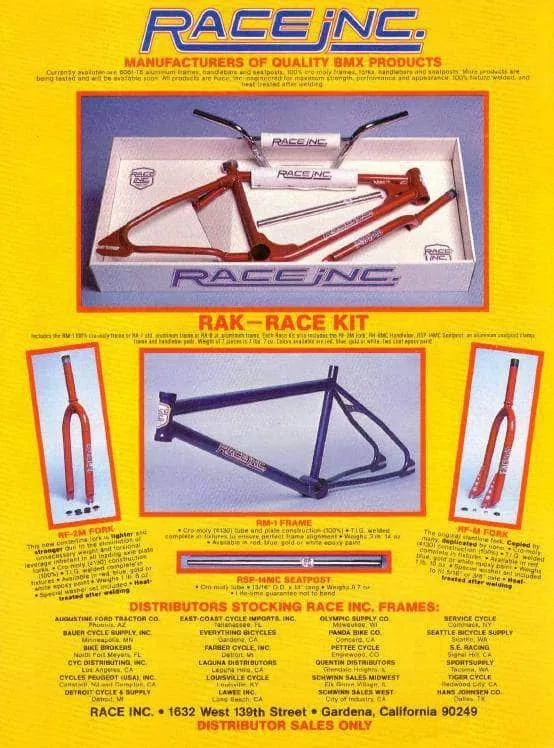 Race Inc RA29 Custom 29 Inch Custom Bike Gold / Black