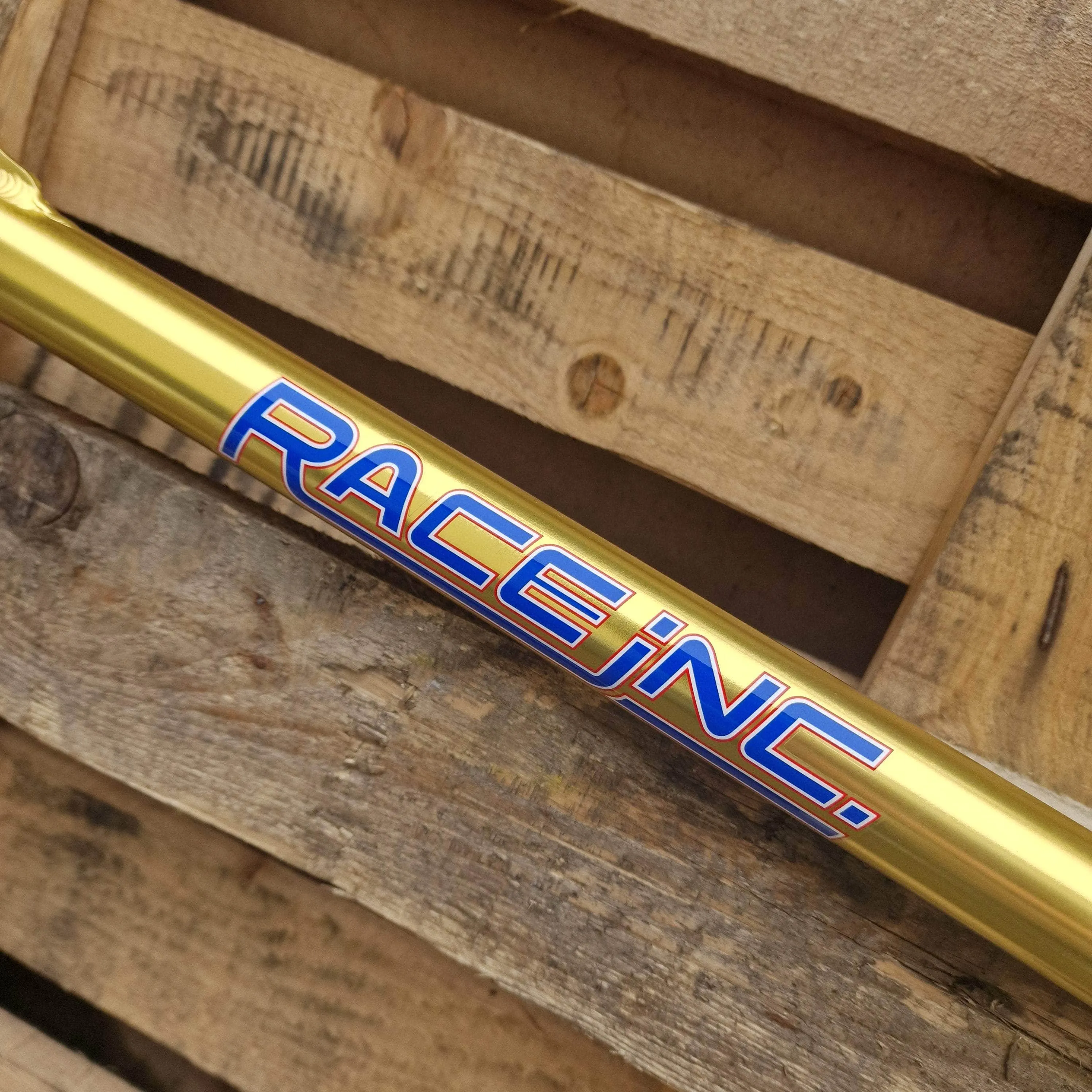 Race Inc RA29 Custom 29 Inch Custom Bike Gold / Black